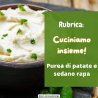 PUREA DI PATATE E SEDANO RAPA