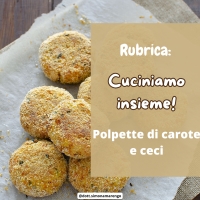 POLPETTE DI CAROTE E CECI