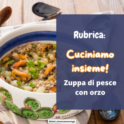 ZUPPA DI PESCE CON ORZO