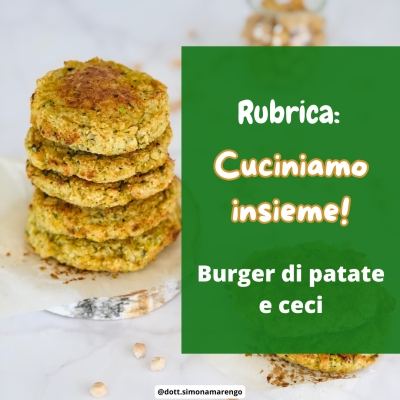 BURGER DI CECI E PATATE