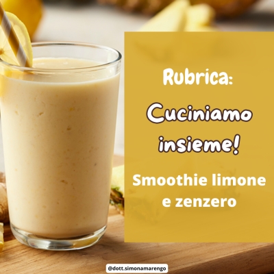 SMOOTHIE LIMONE E ZENZERO