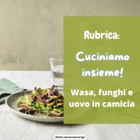 WASA, FUNGHI E UOVO IN CAMICIA