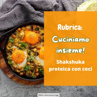 SHAKSHUKA PROTEICA CON CECI