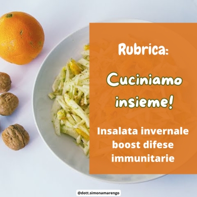 INSALATA INVERNALE BOOST DIFESE IMMUNITARIE